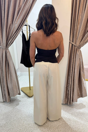 Bec + Bridge Mia Halter Top | Dark Chocolate