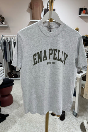 Ena Pelly Sophia Relaxed Tee | White Marle