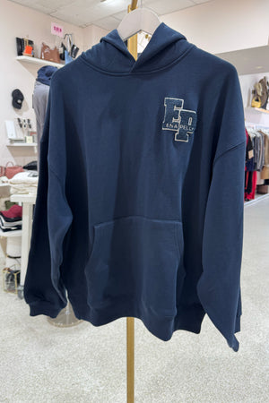Ena Pelly Cassie Oversized Hoodie | Washed Midnight