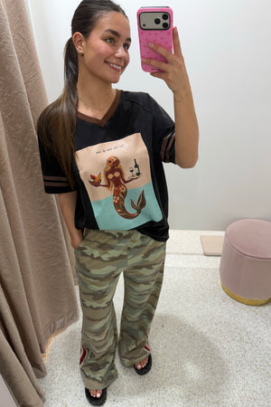 Chosen By Fifi & Annie The Faded Camo Wide Leg Pant | Camo