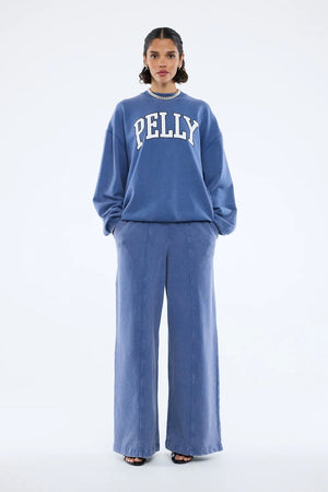 Ena Pelly EP Varsity Sweatshirt | Indigo Wash