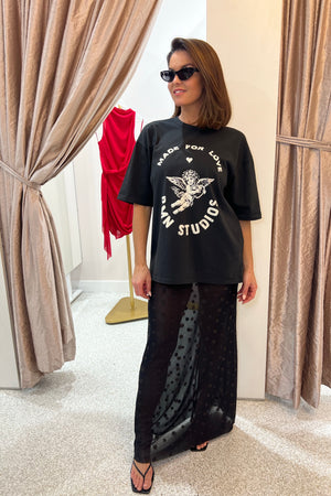 Remain Lovestruck Tee | Washed Black