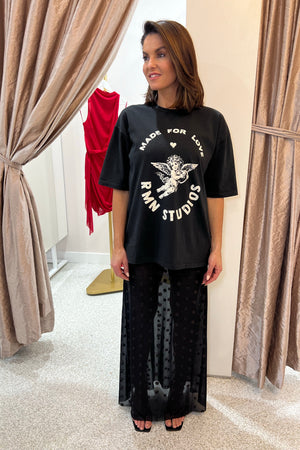 Remain Lovestruck Tee | Washed Black