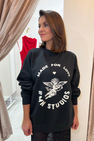 Remain Lovestruck Crew | Washed Black