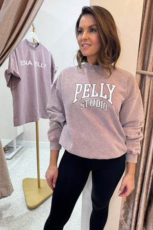 Ena Pelly Studio Sweatshirt | Vintage Rose