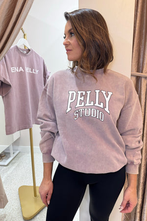 Ena Pelly Studio Sweatshirt | Vintage Rose