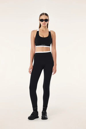 P.E Nation Rapid Full Length Legging | Black / White