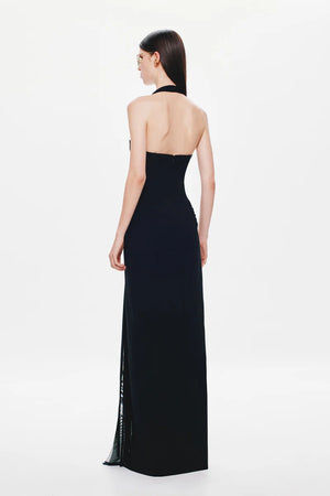 Misha The Torrent Suiting Dress | Black