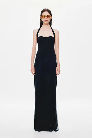 Misha The Torrent Suiting Dress | Black