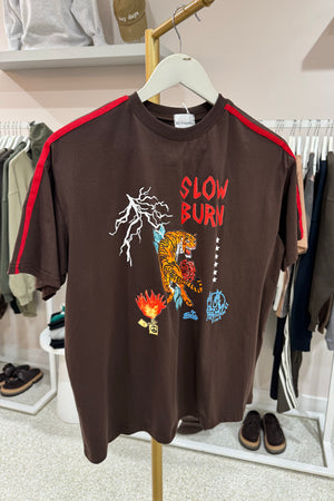 Chosen By Fifi & Annie The Slow Burn Tiger Tee | Chocolate