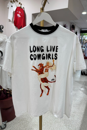 Chosen By Fifi & Annie The Cowgirl Lives Tee | White