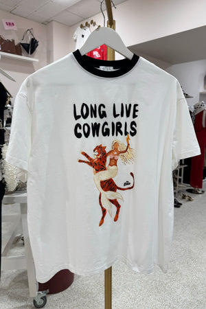 Chosen By Fifi & Annie The Cowgirl Lives Tee | White