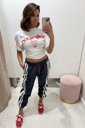 Araminta James Bisous Track Pant | Noir