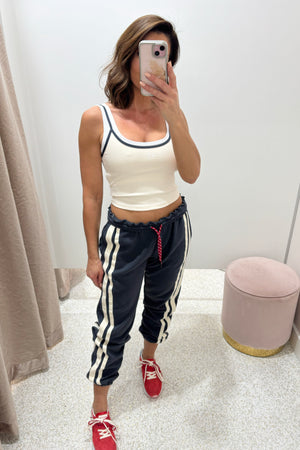 Araminta James Bisous Track Pant | Noir