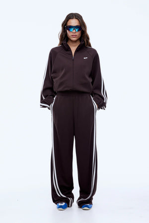 Ena Pelly Valentina Stripe Pant | Cocoa