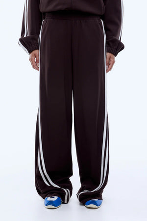 Ena Pelly Valentina Stripe Pant | Cocoa