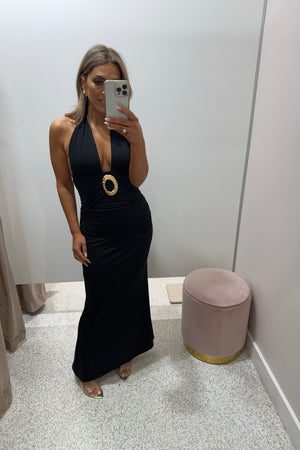 Chosen By Fifi & Annie The Charlize Maxi Dress | Black