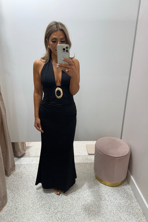 Chosen By Fifi & Annie The Charlize Maxi Dress | Black