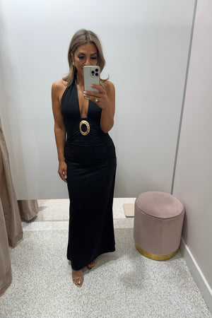 Chosen By Fifi & Annie The Charlize Maxi Dress | Black