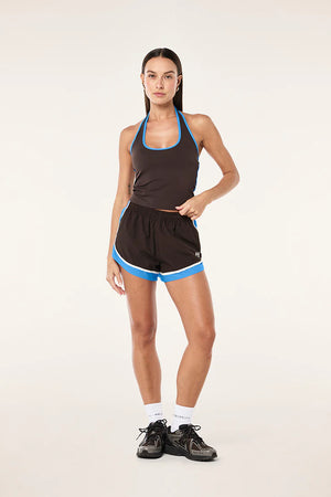 P.E Nation Radar Halter Tank | Coffee/Marina