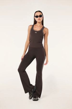 P.E Nation Nexus Rib Tank | Coffee
