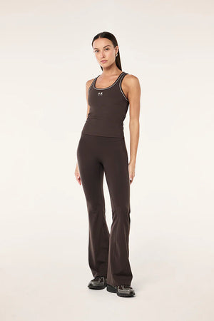 P.E Nation Nexus Rib Tank | Coffee