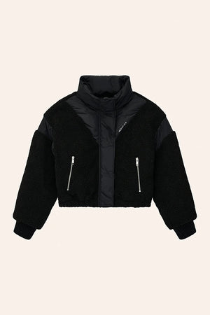 P.E Nation District Crop Jacket | Black