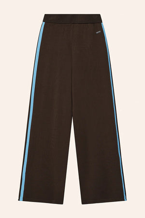 P.E Nation Retreat Knit Pant | Coffee/Marina
