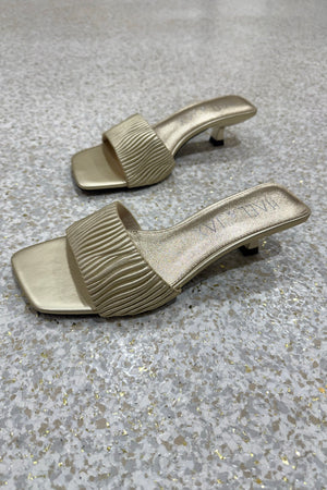 Hael & Jax Revolution Heel | Soft Gold