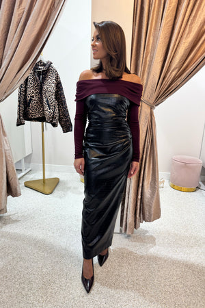 Mossman Salt Water Dress | Black