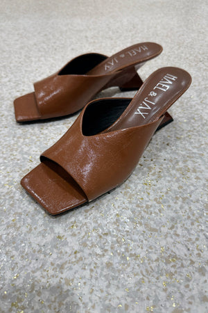 Hael & Jax Amore Wedge | Caramel