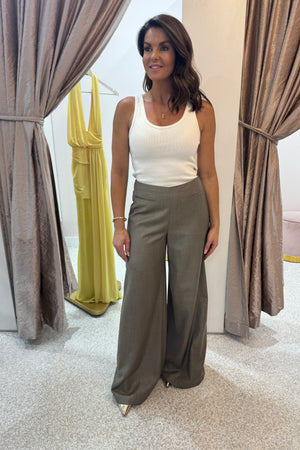 Shona Joy Asher Wide Leg Pant | Rock