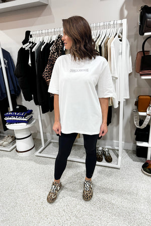 C&M Camilla & Marc Rigel Logo Tee | White