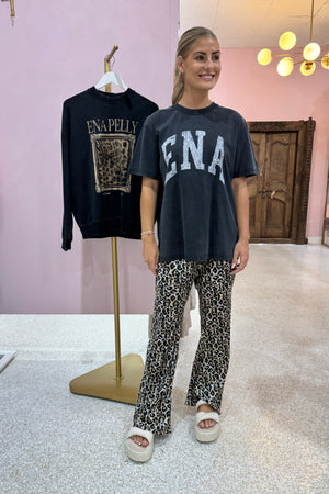 Ena Pelly Jessie Collegiate Oversized Tee | Vinatge Black || BEST SELLER / RESTOCKED