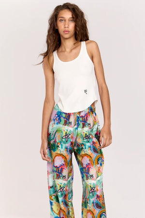 Romy Signature Tank | White