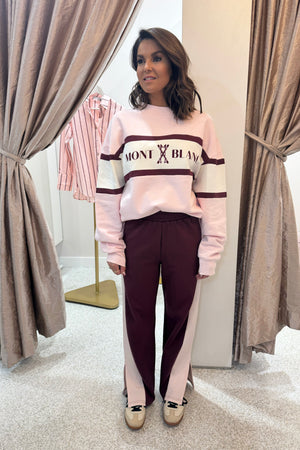 Araminta James Saint Germain Knit Pant | Red Wine