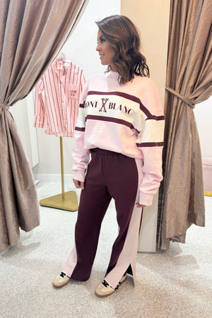 Araminta James Saint Germain Knit Pant | Red Wine