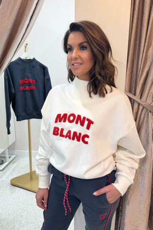 Araminta James Mont Blanc Sweatshirt | Coconut