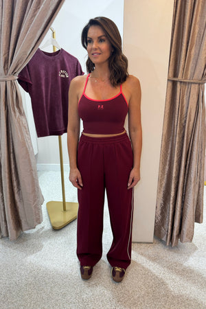 P.E Nation Triumph Pant | Cabernet