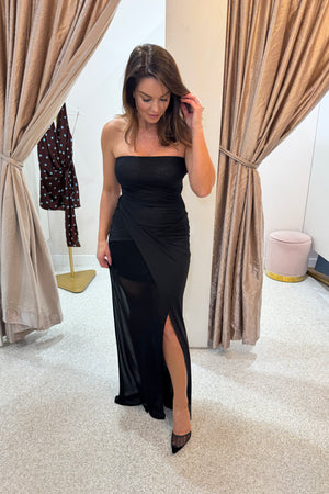 Bec + Bridge Willorin Strapless Maxi Dress | Black
