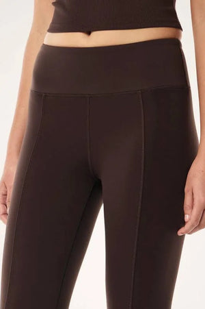 P.E Nation Elevation Flare Legging | Espresso