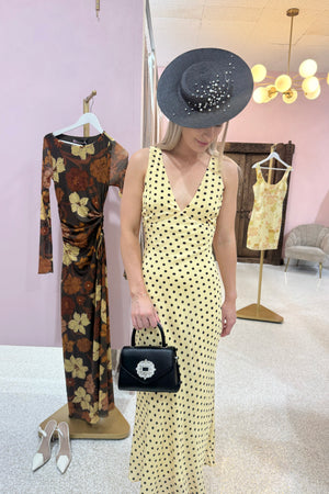 Morgan & Taylor Celia Plate Hate | Black || BEST SELLER BACK IN STOCK