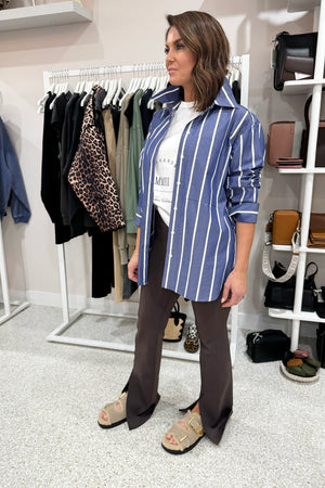 Shona Joy Cambridge Shirt | Chambray