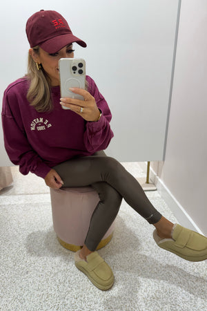 P.E Nation Swerve 2.0 Sweat | Washed Cabinet