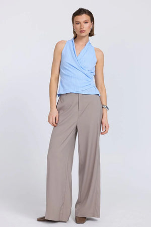 Sovere Nostalgia Mesh Top | Sky