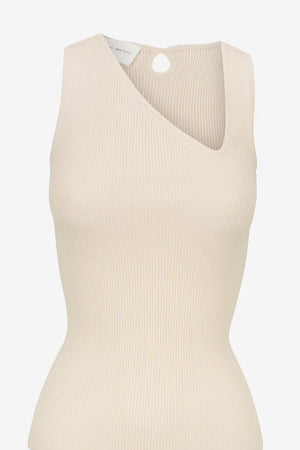 Status Anxiety Come Around Knit Tank | Bone