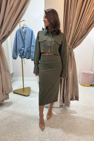 Shona Joy Campbell Midi Skirt | Jungle