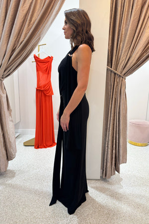 Misha The Rivera Jersey Dress | Black