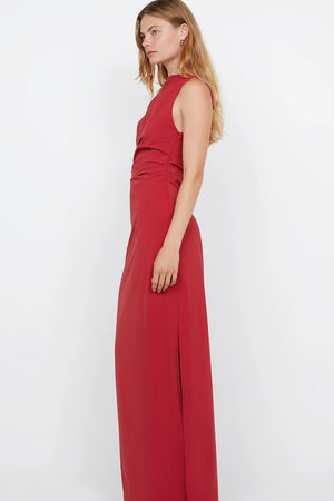 Bec + Bridge Angelina Asym Maxi Dress | Cherry
