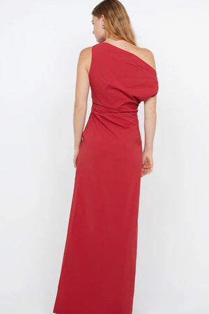 Bec + Bridge Angelina Asym Maxi Dress | Cherry